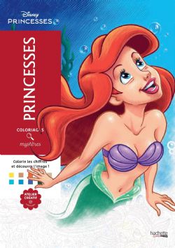 COLORIAGES MYSTÈRES DISNEY - PRINCESSES (LIVRE DE COLORIAGE PAR NUMÉROS)